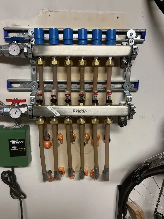 Plumber performing Leak Detection at a residential property in Newport